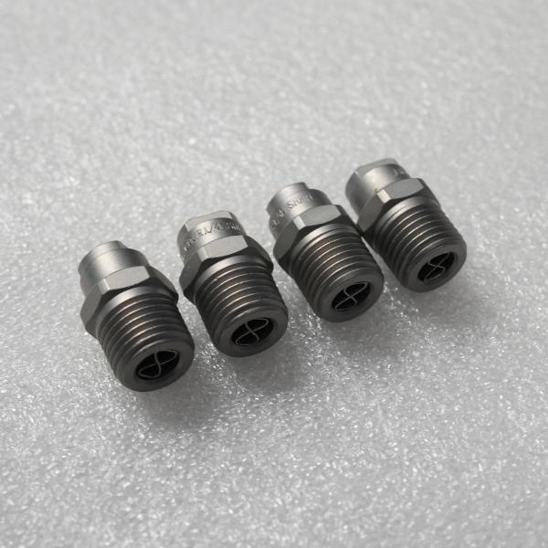 Buse haute pression en acier inoxydable 316 – Jet en éventail à 65° pour balayeuse Zoomlion, idéal pour le nettoyage des routes et l'élimination des taches