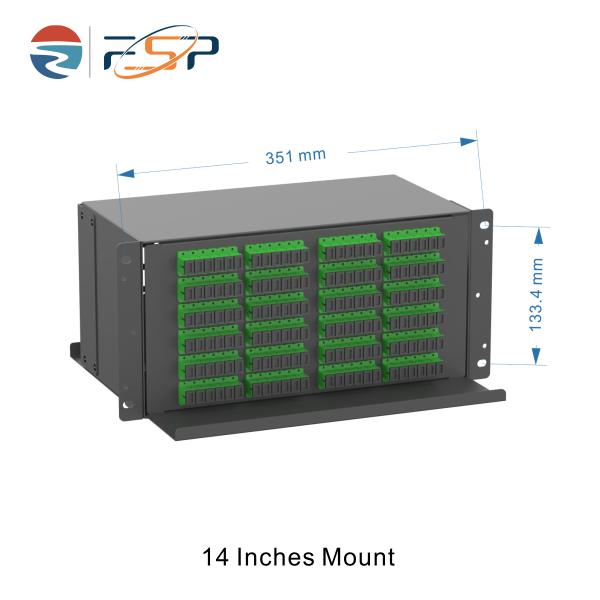 Высокая плотность черного субоптического распределительного каркаса