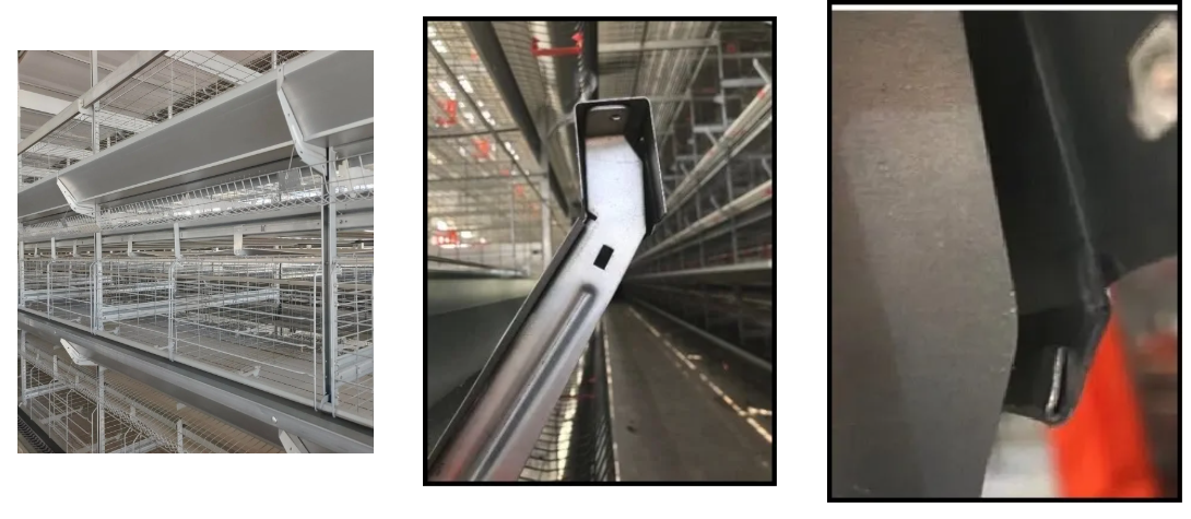 High Quality Full Automatic Poultry House Machinery with Corrosion Resistant Hot Dip Galvanised Steel and Automatic Feeding System