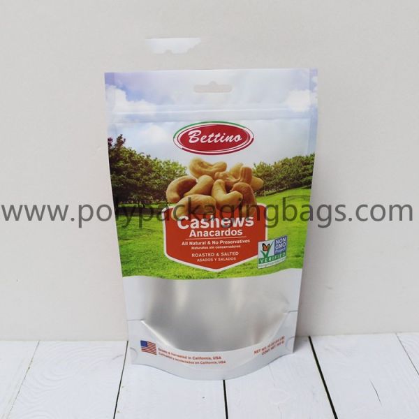 Moisture Proof Standing 190 Micron Resealable Ziplock Bags