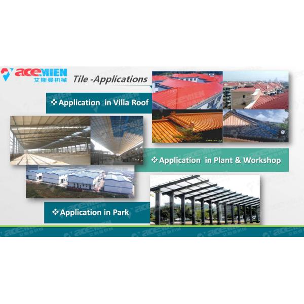 Feuille ondulée de toit de vis jumelle conique faisant à machine la COEXTRUSION multi de couche