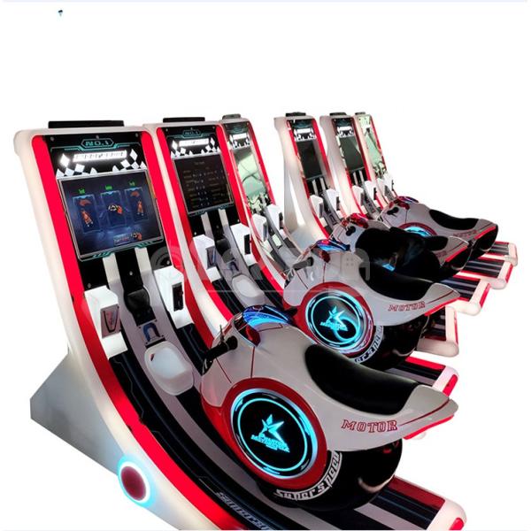 New Coin Operated Kids Phantom Motor Super Motor Racing Game Arcade Motorcycle Motorbike Racing Gaming Machine