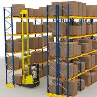 Heavy Duty Pallet Rack 3000kg Capacity 2500mm Layer Galvanized Steel