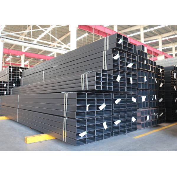 Tube en acier industriel de construction ST35-ST52 de place galvanisé par 5.8m-12m laminé à chaud