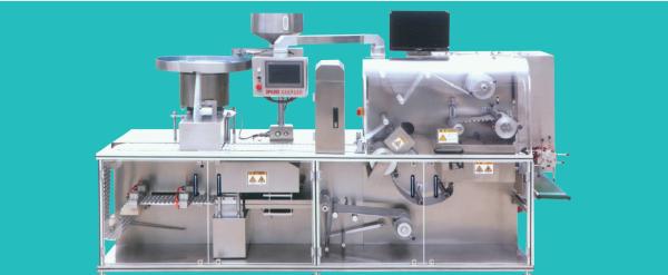 DPH-260 Alu Alu Blister Packing Machine / High Speed Packaging Machine With Camera