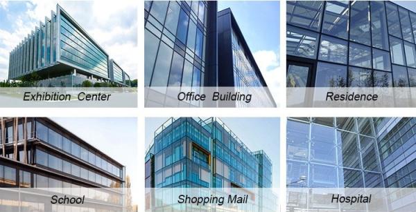 6005 T5 Anodized Laminated Aluminum Building Facade Corrosion Resistant
