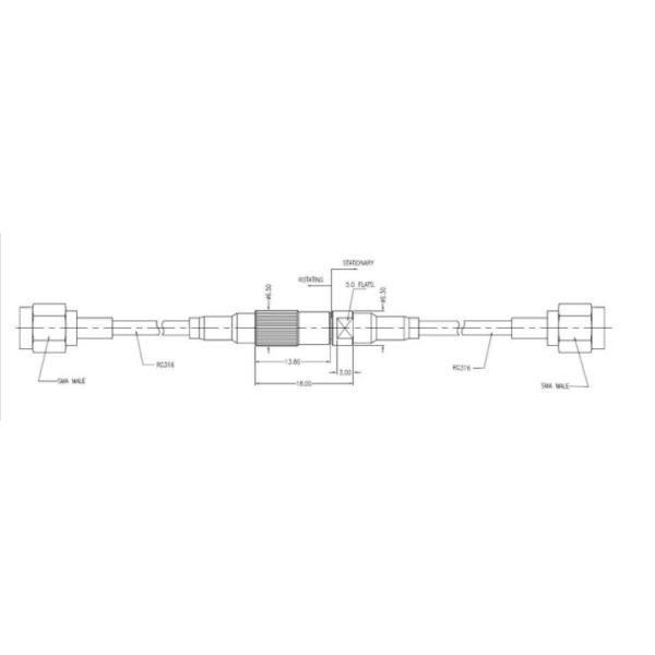 High Frequency Slip Ring DC-6GHz for Radar Antennas 100RPM