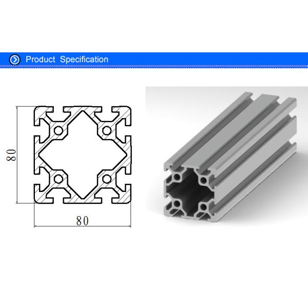 8080 T Slot Aluminum Extrusion Framing System for Work Machine Table Assembly