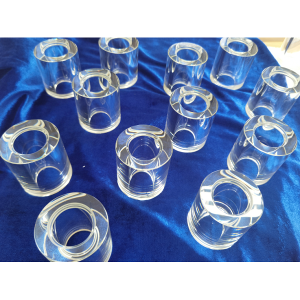 Square Shape Lead Glasses Radiation Shield Panels Size Options 0.2m 0.3m to 2.4m 1.2m Durable Radiation Protection Glass