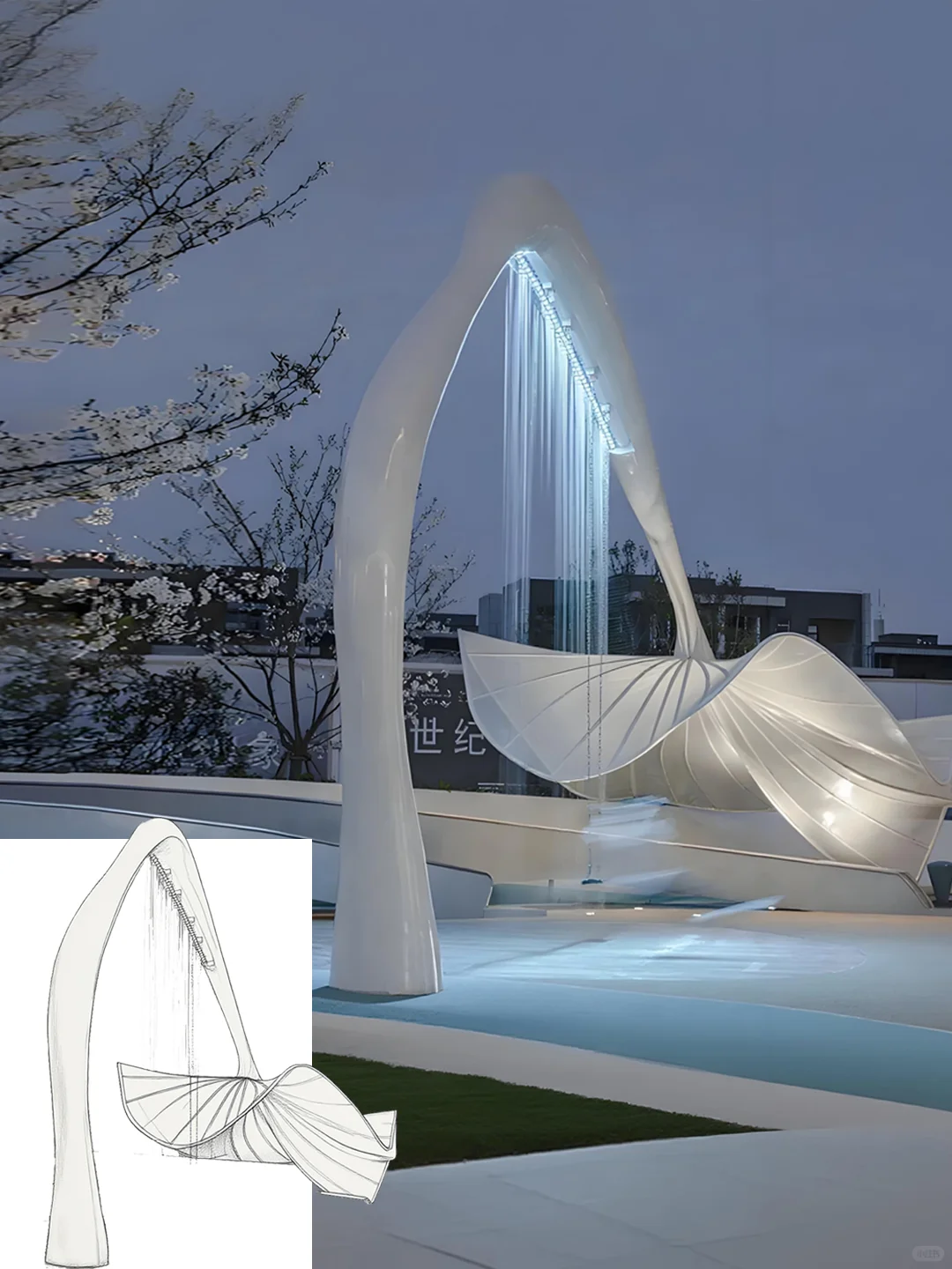 Polished Stainless Steel Circle Monument Grand Statement Piece For Hotel Atriums