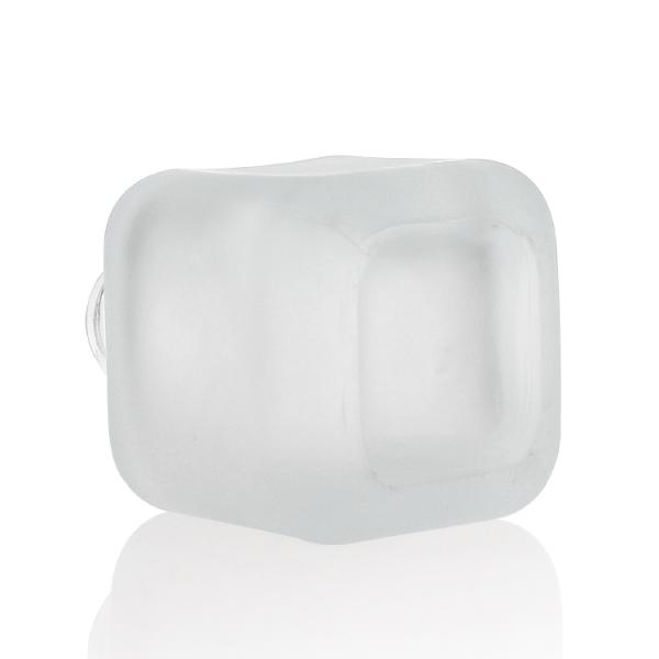 Base liquide de estampillage chaude des fioles 30ml en verre bouteille en verre givrée de 1 once