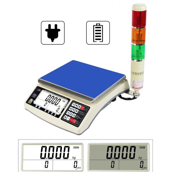 Industrial Grade Digital Counting Scale Portable With Weight Alarm Prompt