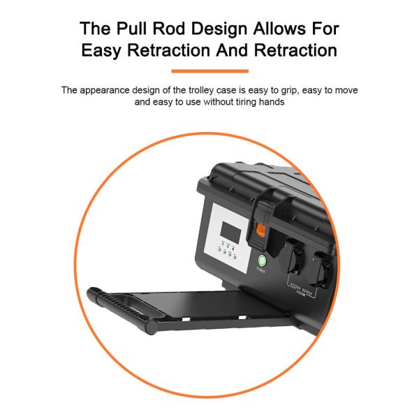 LiFePO4 Батарейная портативная солнечная электростанция с солнечными панелями / инвертором