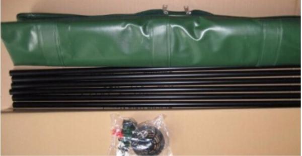 Estufas de chuva de jardim em PVC, barris de água de plástico dobráveis 150L tanques de água portáteis