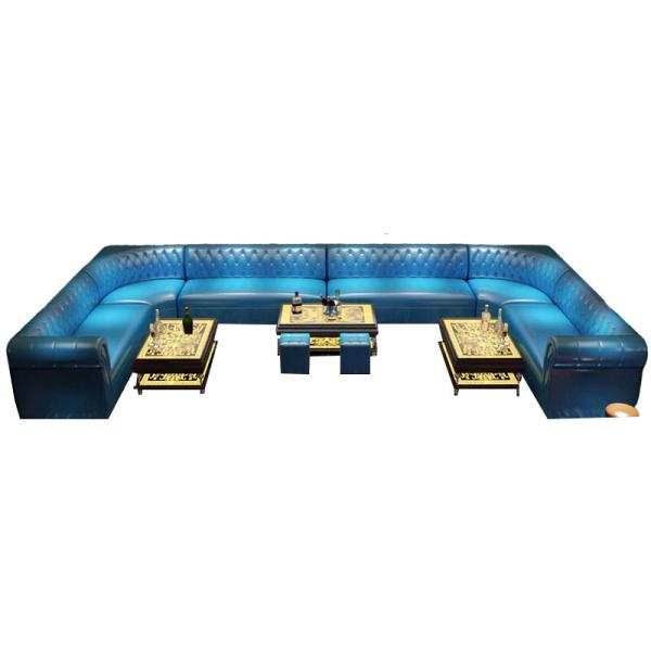 sala de estar em forma de u feita sob encomenda larga Sofa With Chaise Strip do clube de 3m 12 Seater