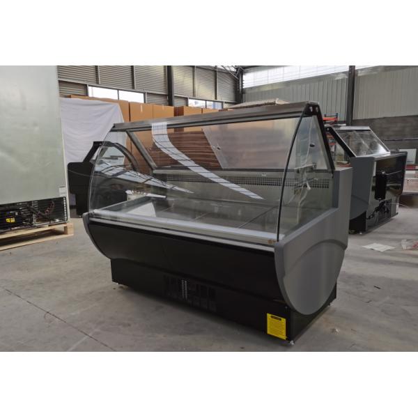 Narrow Stainless Steel Fridge With Inner Top LED Light