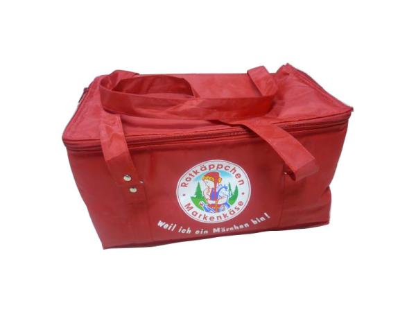Environment Friendly Water Proof 420D RED NYLON Thermal Insulated Bags For Food