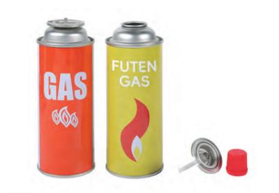Straight Body Tinplate Aerosol Can Stability Safety For Portable Stoves Or Torches