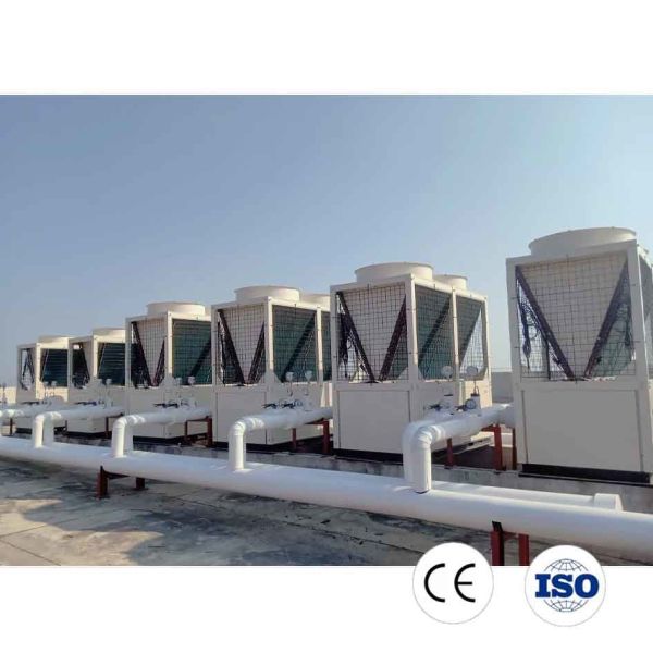 SS304 Central Air Conditioning Unit Industrial Air Cooled Modular Chiller