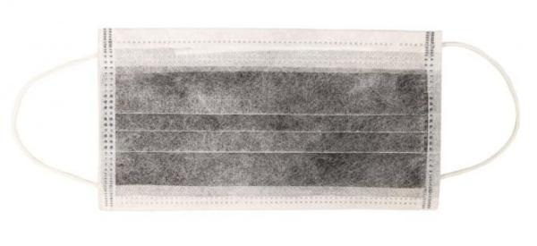 Hygiene Face Mask Gray Color Anti Dust For Food Industrial / Electronic Manufacturing