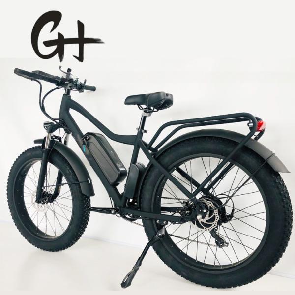 26 inch PAS 750W 1000W 48V Lithium Battery Fat Tire Mountain Electric Bike for Adult Men