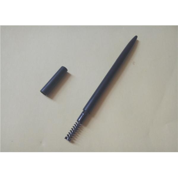 Customizable Waterproof Eyebrow Pencil , Black Great Eyebrow Pencil With Brush