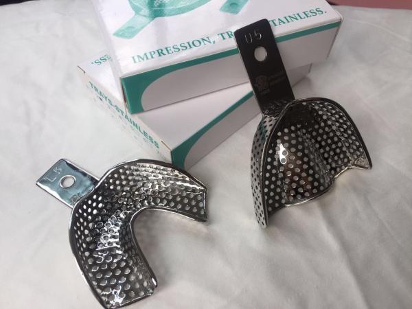 Rust Proof Stainless Steel Perforated Tray Size #5 Polishing Surface
