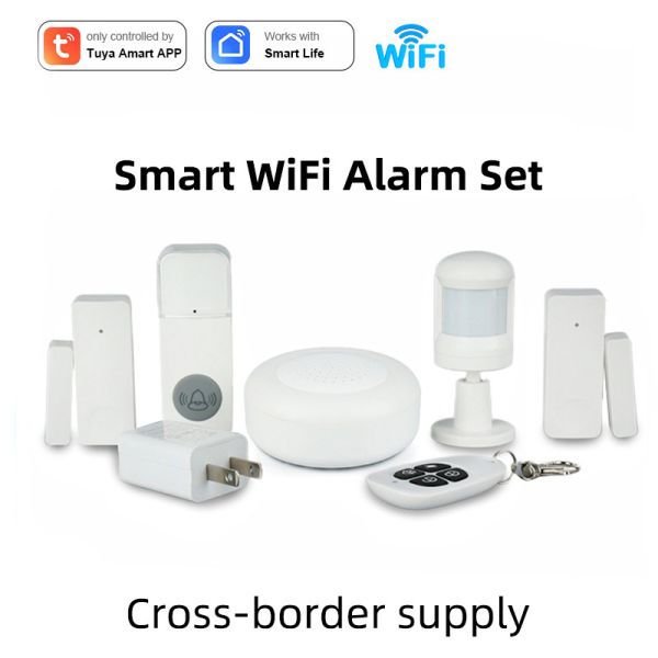 120dB Siren No-Contract DIY Home Security Alarm System with Alexa/Google Compatibility