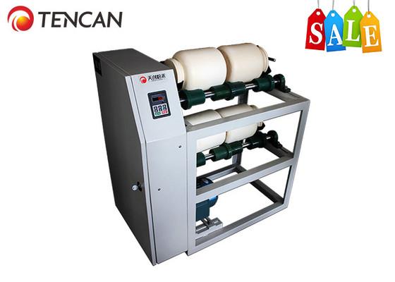 Capacité de broyeur de pots à rouleaux horizontaux à plusieurs positions de 4 × 20 L pour le mélange de poudre ultra-fines dans la production en laboratoire/en lots