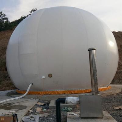 Aucune pollution Porteur de gaz à double membrane flexible