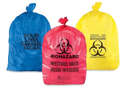 PVA Water Soluble Laundry Bag Infectious Waste Plastic Biodegradable bags, hot water soluble laundry bag, bagease, pac