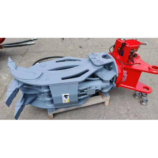 manufacture price 5 ton finger log heavy finger hydraulic grapple saw slasher attachment rotating