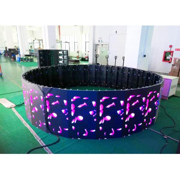 RGB Full Color Indoor Rental LED Display With Super Slim Light Weight Cabinet