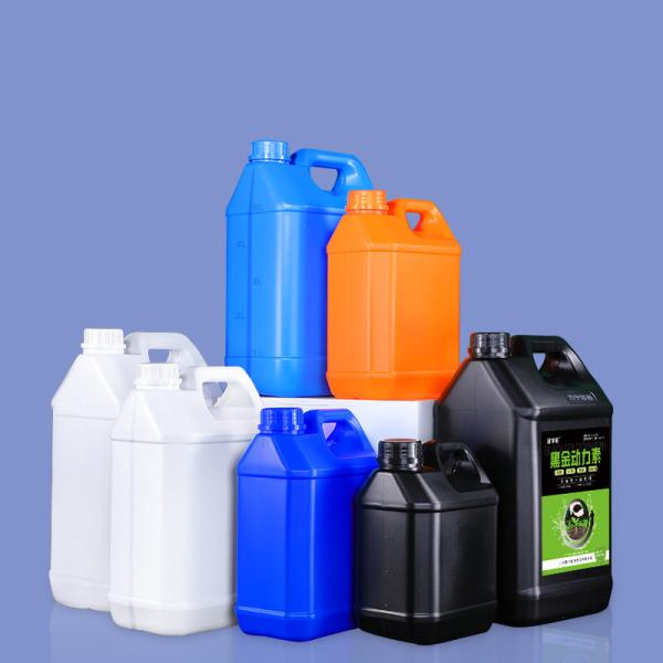 OEM personalizado UMETASS 1 galão 4 litros balde HDPE Branco Claros Jerry pode garrafa com 40% PCR