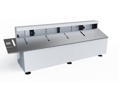 Three Chuck Tube Fiber Laser Cutting Machine For Stainless Steel Aluminum Tube Cutting