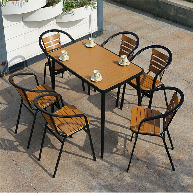 Custom Logo Modern Outdoor Garden Furniture Sets with Rattan Sofa and 4 Chairs