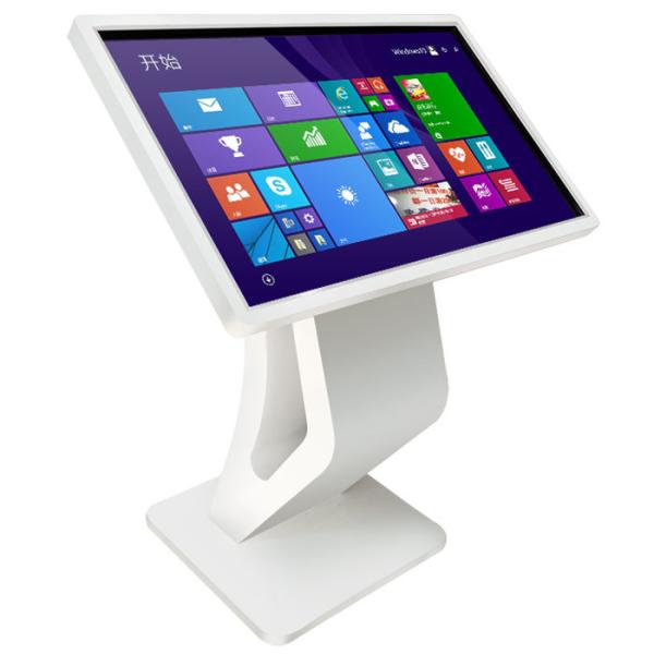 Shopping Mall Wayfinder Kiosk 55 Inch Digital Signage Expo High Brightness
