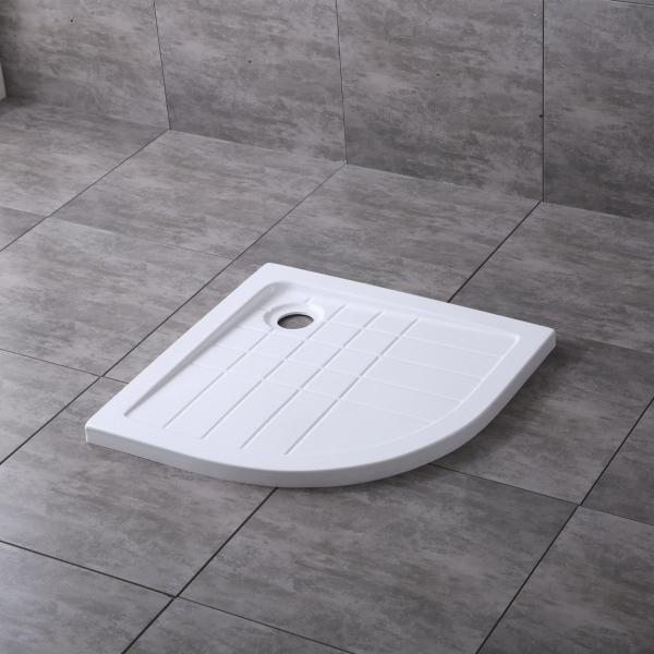 HA-TF01 Corner Acrylic Shower Base Bathtub Tray Shower Plate with Yes Skirt Structure
