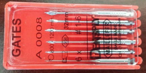 Various Size Dentsply Rotary Files , Endo Niti Files 800-1200rpm Suggested Rotation Speed