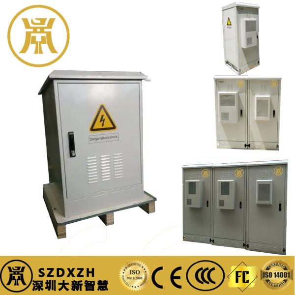 2 compartimentos gabinete de alimentação com unidade de distribuição de energia e bateria para backup