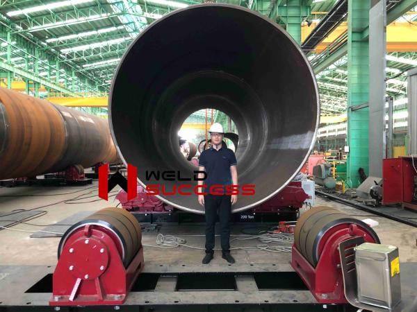 Rotador de soldadura convencional de 300 toneladas