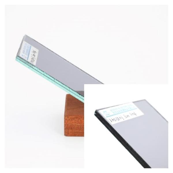 3+3MM Euro Gray Safety Laminated Glass Противовзрывное стекло Высокая прозрачность