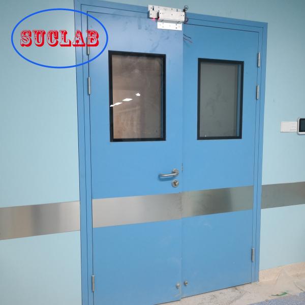 Hospital Antirust Operation Theatre Door , Chemical Resistant Surgery Room Door