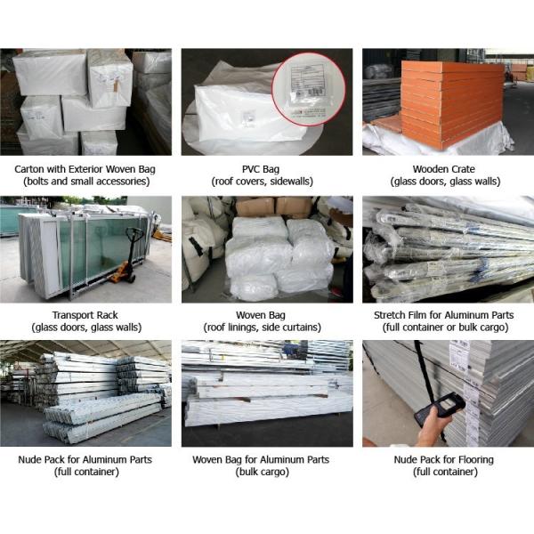 Aluminum PVC Mini Outdoor Party Tents With White Closed Curtain