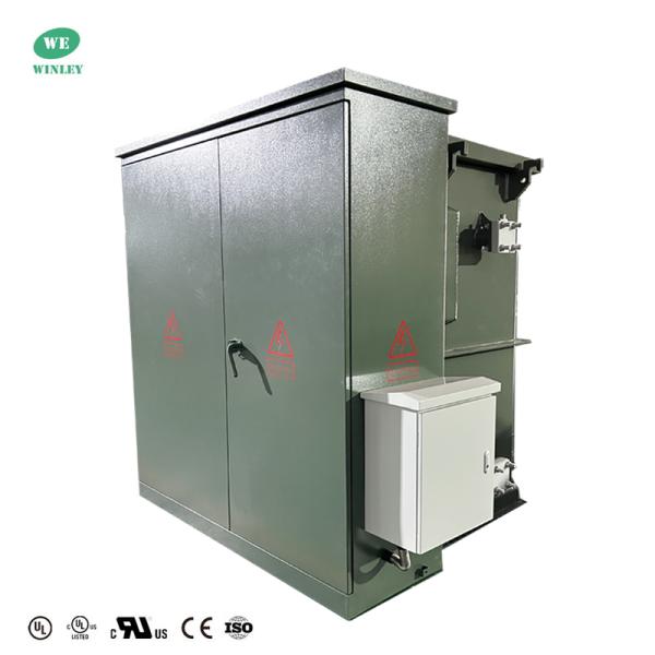 3相パッドマウント変圧器配電電力油入3750Kva降圧34500Vから480Y ANSI IEEE DOE 2016 UL認証