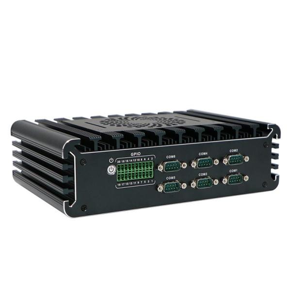 Quad Core IBOX-3126 Industrial Mini PC with 3*Intel I225-V 2.5G LAN and Fanless Design for Industrial Automation