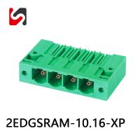 2EDGSRAM-10.16 600V 65A 10.16mm Phoenix Bloco de Terminal Plugável Homem China