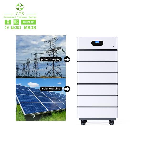 CTS 48v Low Voltage Stackable Lithium Battery 100ah Lifepo4 Battery For Home Energy Storage