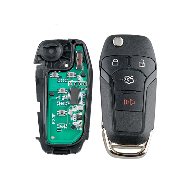 HN013413 315Mhz ID49 Chip Smart Car Folding Key For Ford Remote Control 4 Button