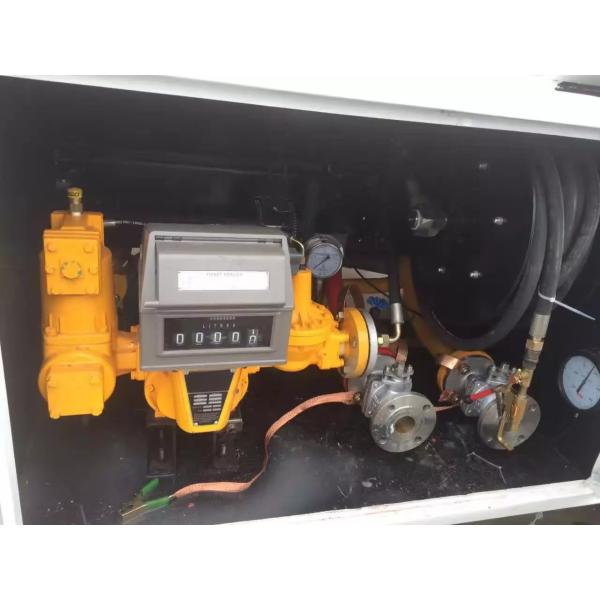 10000 Liter 5 MT Dongfeng LPG Gas Tanker Truck Fuel Delivery Tanker For Butan Gas Delivery / Refilling